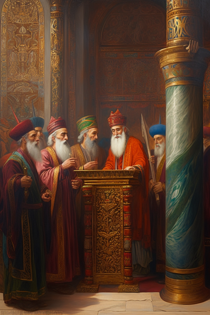 Daimoch_Oil_painting_of_jewish_mystics_standing_in_a_temple_deb_0769b194-321e-4bd6-b75a-24fdab2b8316